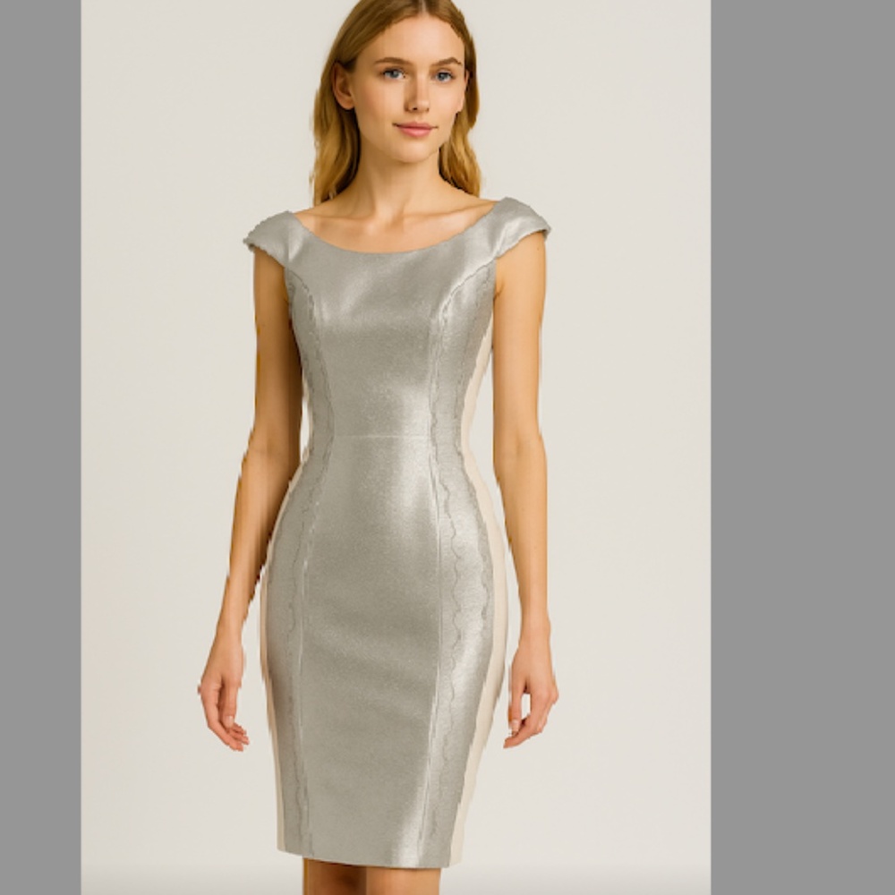 VINTAGE Loris Diran All Silk Dress (Size 4)